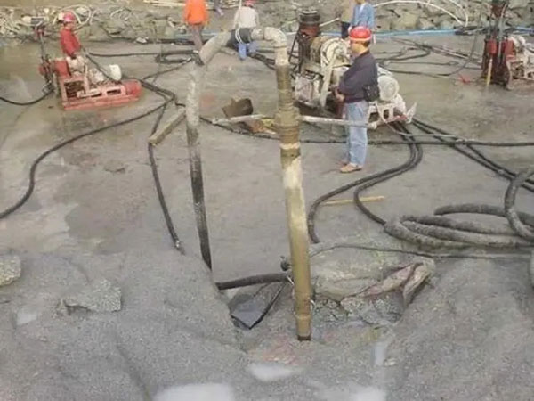 红河基础下沉注浆