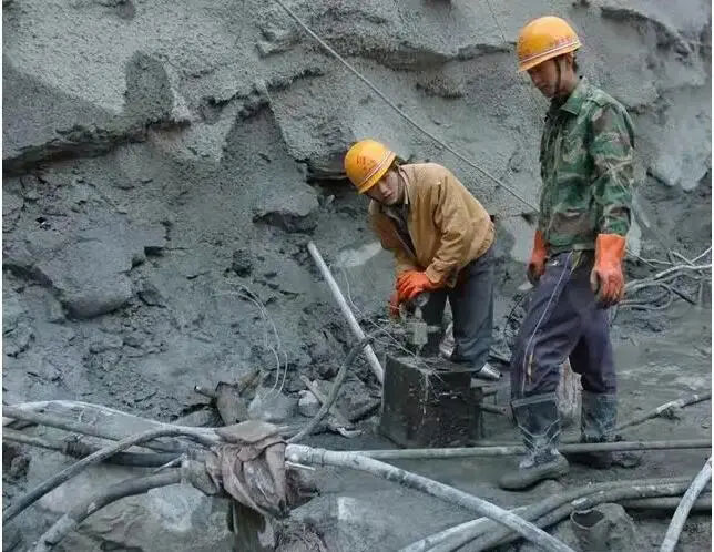 红河地基下沉注浆